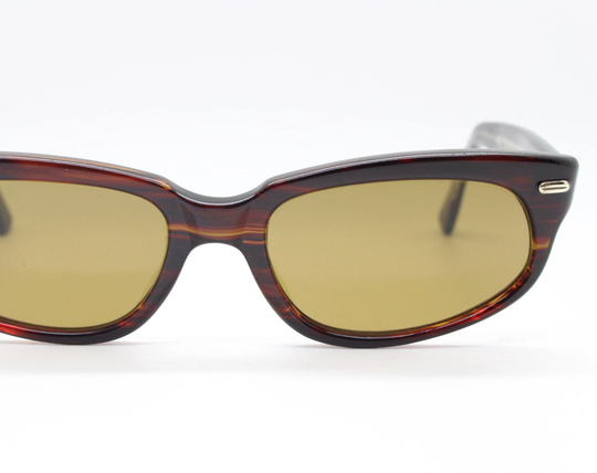 50S Vintage Cat Eye Sunglasses. Sharp & Neat Rich Brown Acetate Cateye Frame. 1950S Womens Rockabilly Pin Up Cateyes. 60S