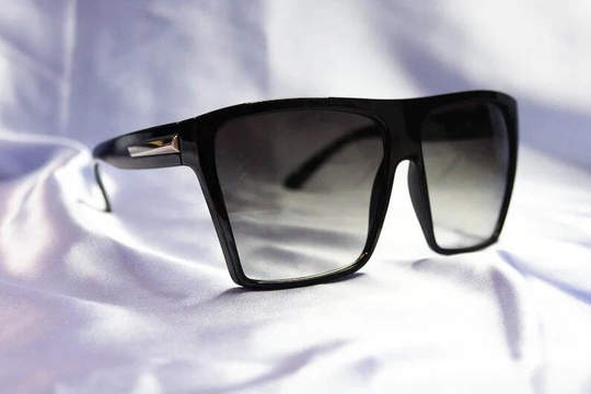 Square Oversized Black Fashion Sunglasses
