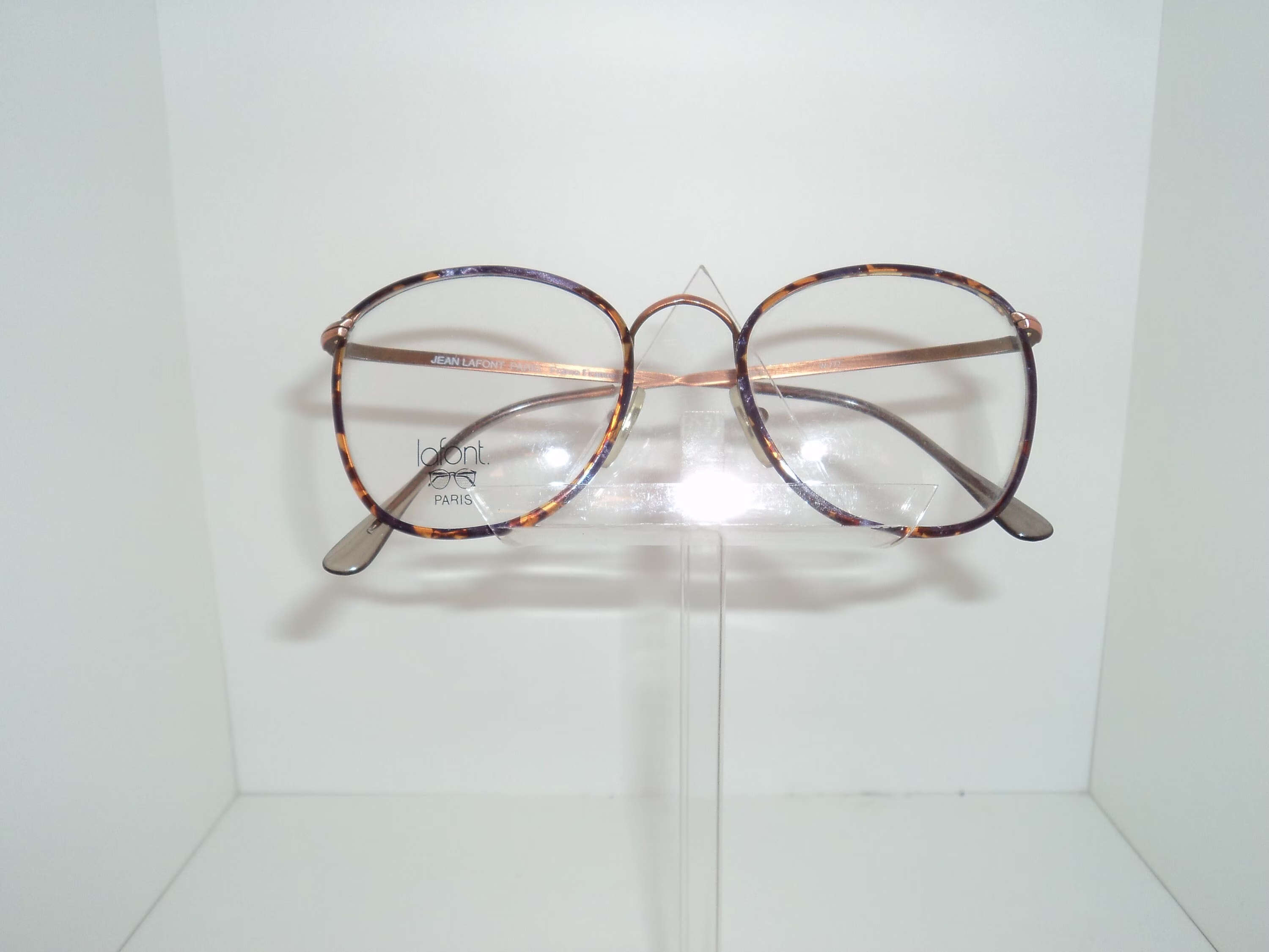 Jean Lafont Eyewear, Metallic Face With Tortoise , Philosophic Style; Design By Paris