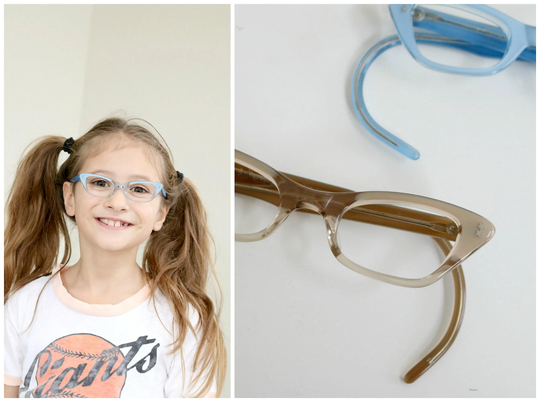 Nos, 1960S Swan Horn Rimmed Frames // Toddler & Kid Size Multiple Sizes
