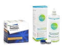PureVision Toric (6 lenses) + Solunate Multi-Purpose 400 ml with case