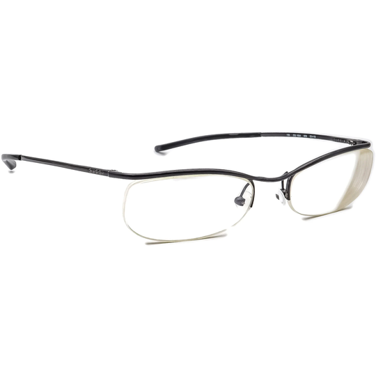 Gucci Eyeglasses Gg 1664 628 Dark Gray Half Rim Metal Frame Italy 53[]19 135