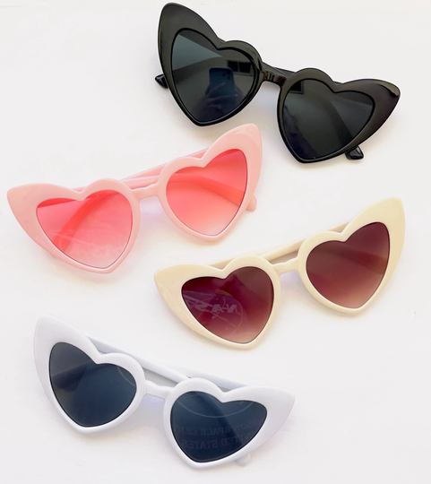 Women's Heart Sunglasses | Bridesmaid Gift Bride