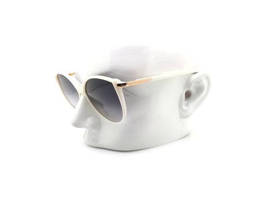 Vintage Silhouette Spx Mod 1095/20 Col 1163 White Sunglasses // 1980S Nos