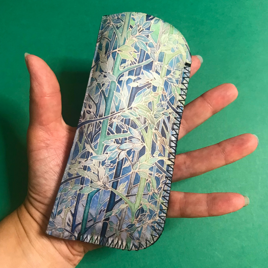 Forest Meditation Spectacles Case - Trees Soft Fabric Protective Sunglasses Pouch Handbag Reading Glasses Gift