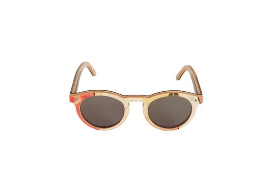 Skateboard Recycled Sunglasses Bowl Shape #975