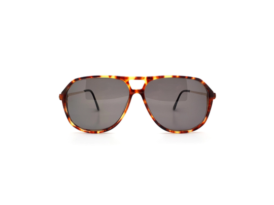 Vintage Eschenbach 6603-44 70S Sunglasses // 1970S Tortoiseshell Aviator