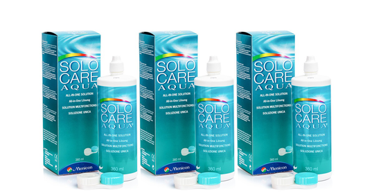 SOLOCARE AQUA 3 x 360 ml with cases