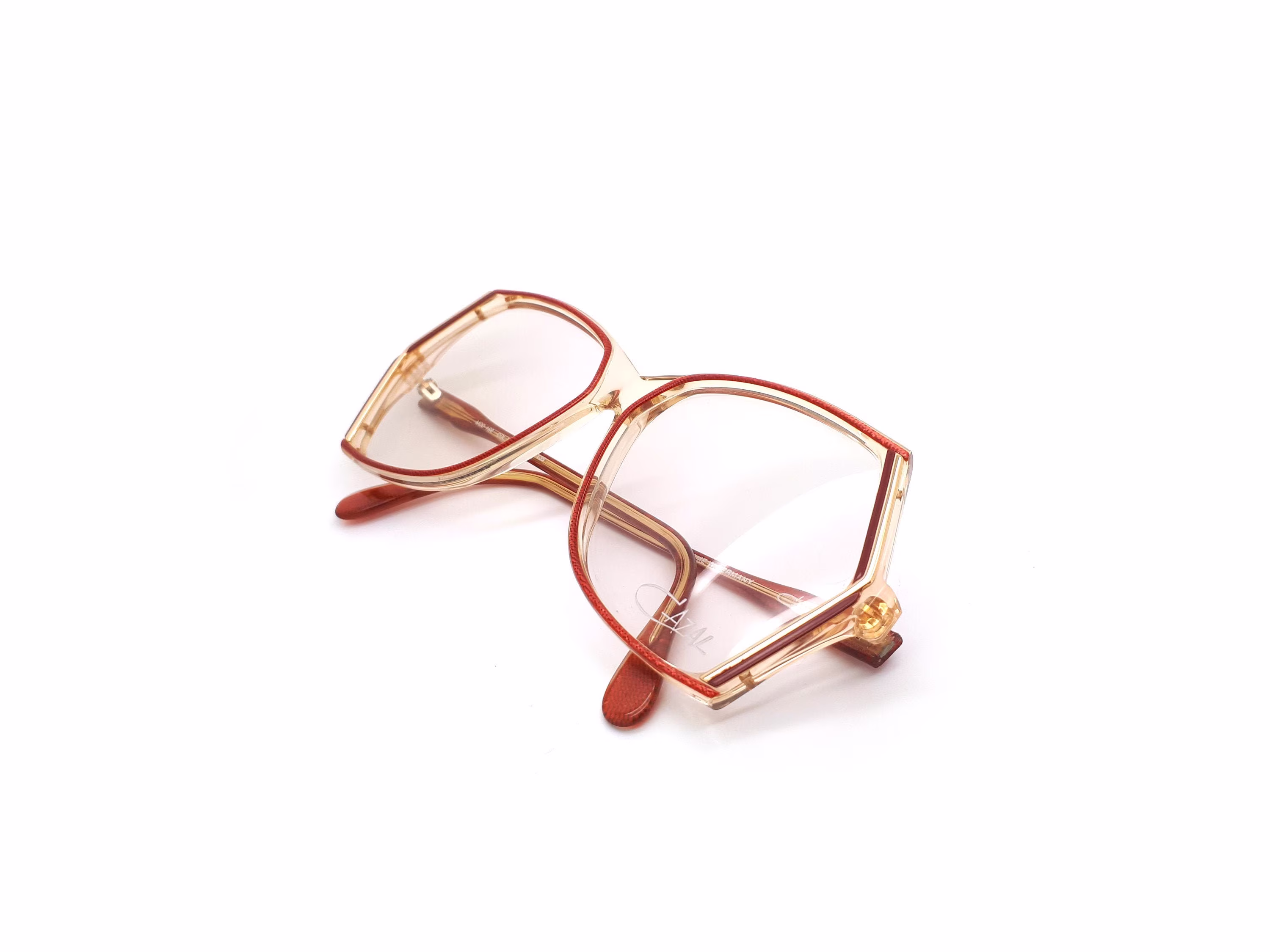 Vintage Cazal Mod 166 Col 178 80S Glasses Frames // 1980S Designer Eyeglasses