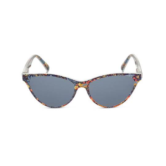 William Morris Cat Eye Retro Sunglasses With Strawberry Thief Print