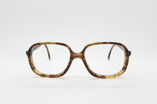 Menrad 70S Vintage Glasses Model 187. Ultra Authentic Thick Square Mottled Brown Optical Frames. Prescription Eyeglasses. Rx Spectacles