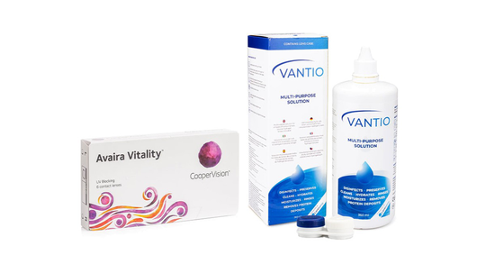 Avaira Vitality (6 lenses) + Vantio Multi-Purpose 360 ml with case