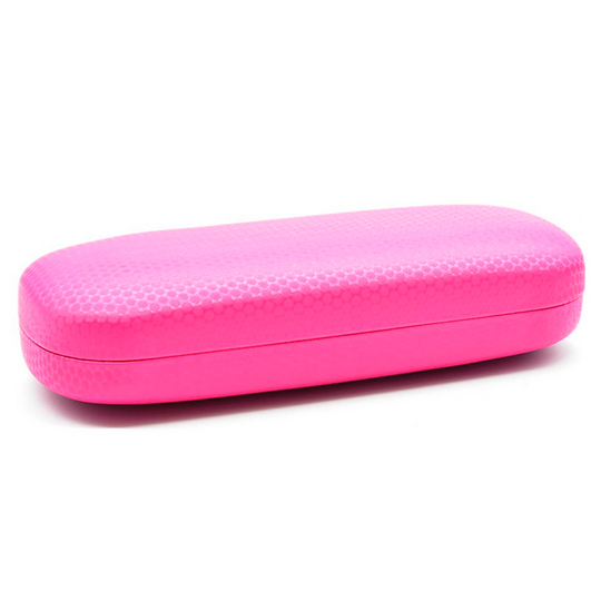 Honeycomb Effect Glasses Case | Henry Pink