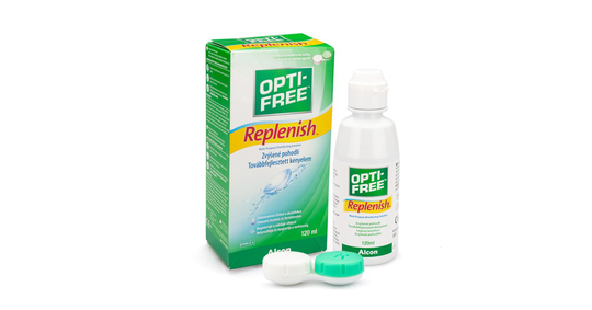 OPTI-FREE RepleniSH 120 ml with case