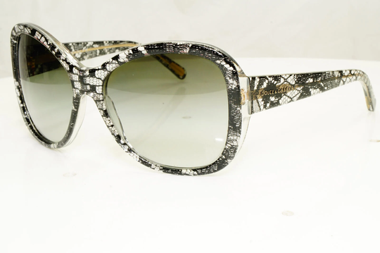 Authentic Dolce Gabbana Womens Vintage Sunglasses Dg 4132 Lace 1901/8G 34549
