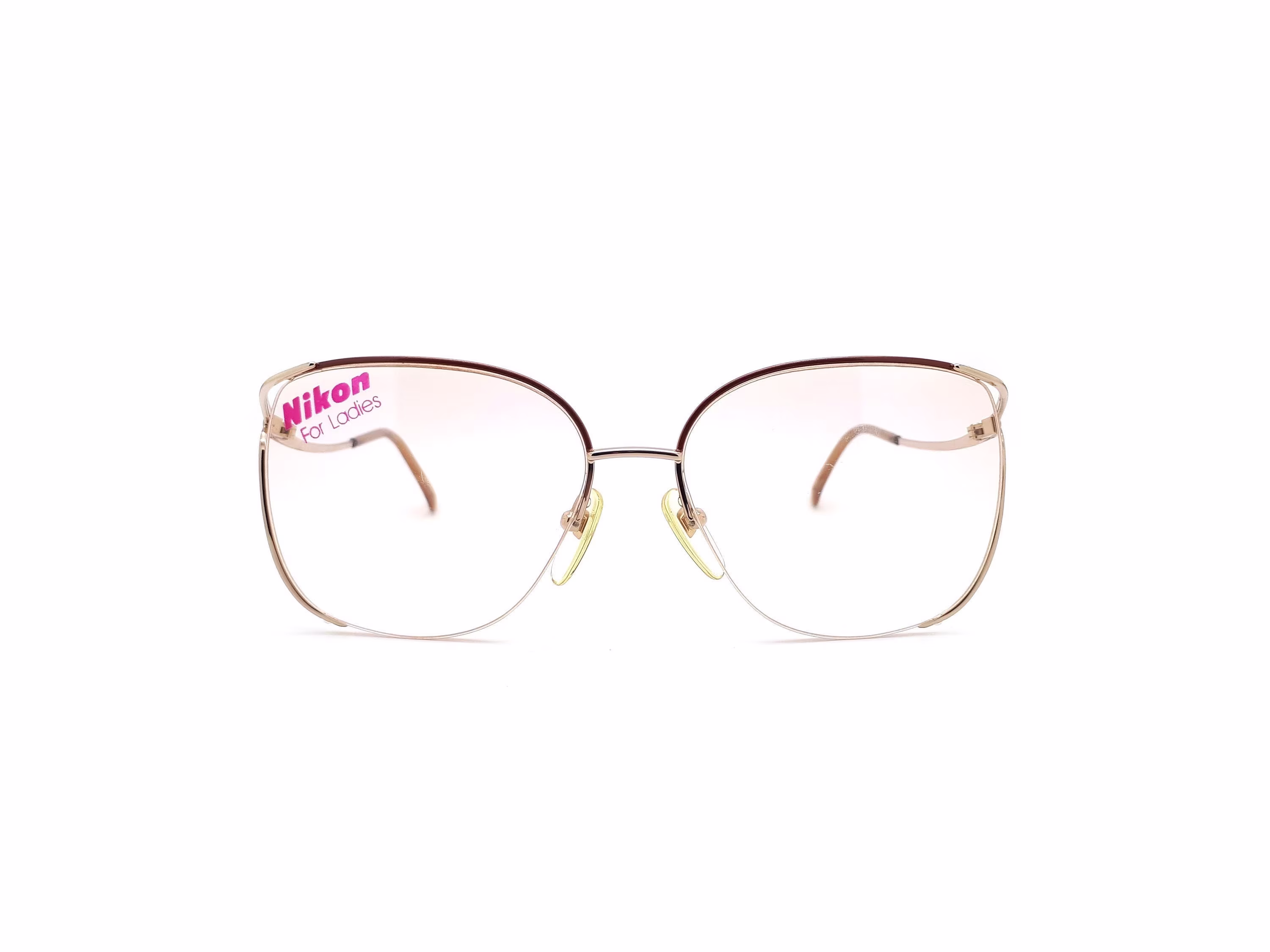Vintage Nikon Nk 4051 0032 80S Glasses Frames // 1980S Designer Eyeglasses