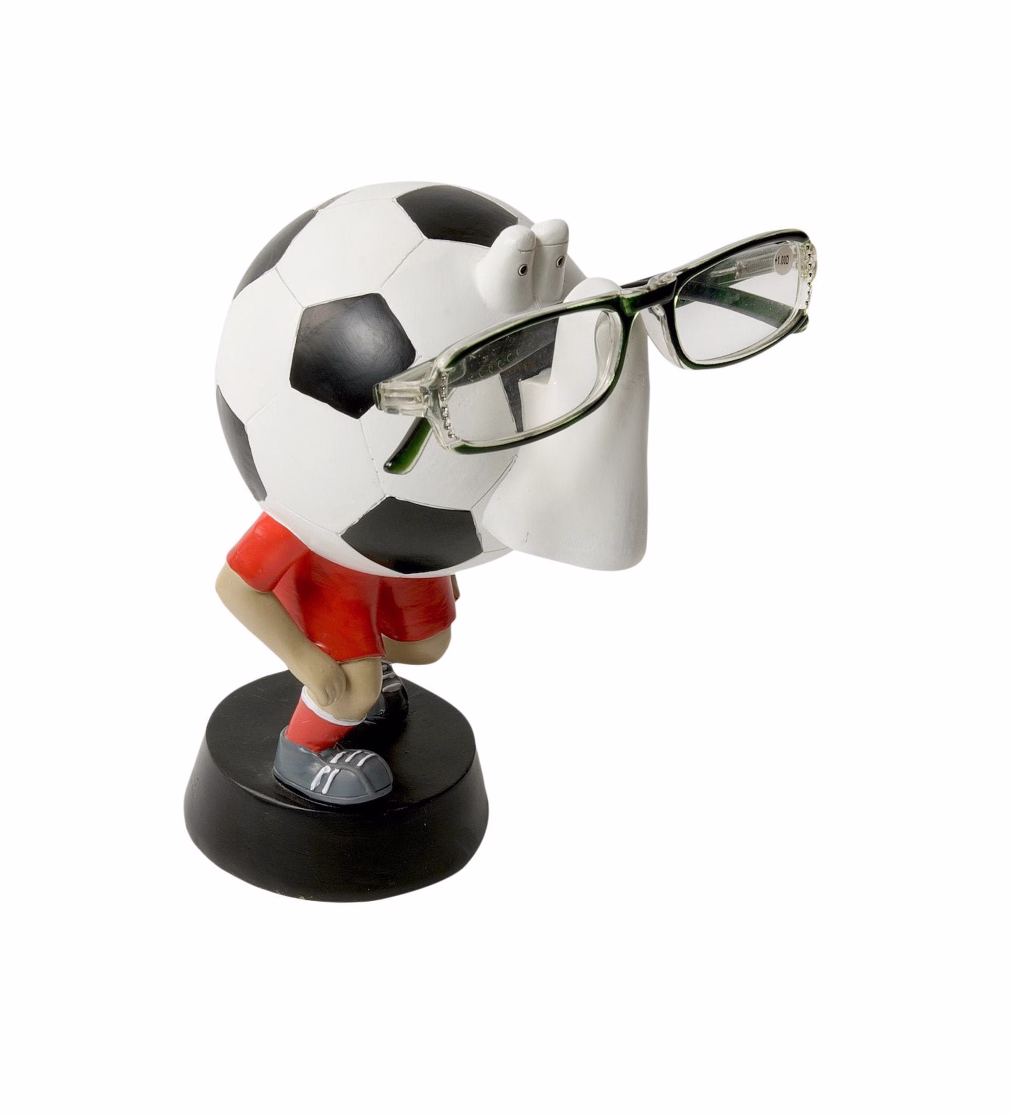 Football Glasses Or Spectacles Holder/ Stand With Money Box Piggy Bank