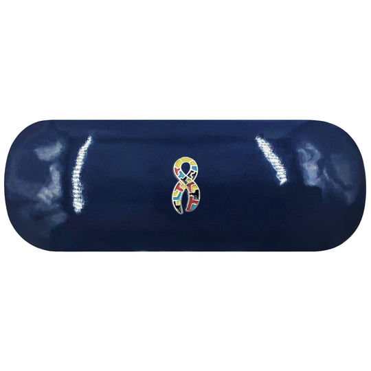 Autism Awareness Ribbon Glasses Case. Puzzle Spectacle Mental Health Reading Eyeglasses Spectrum Sunglasses Case Birthday Gift
