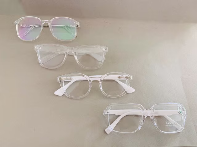 Vintage Chic Retro Clear Eyeglasses Frame Optical Eyewear Non-Prescription With Lenses For Women Men-16