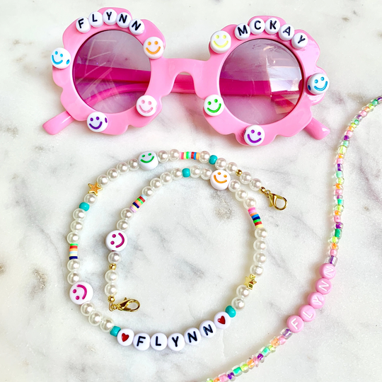 Fun Sunglasses For Kids With Charms Or Beads