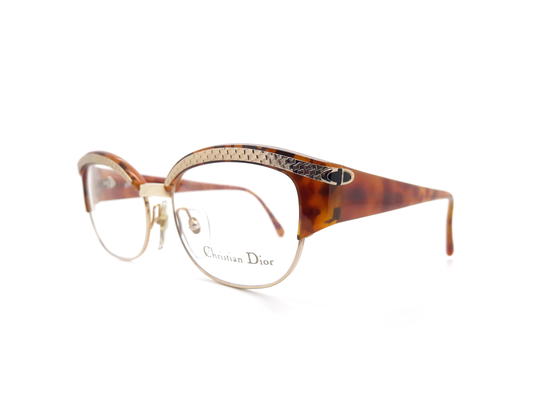 Vintage Christian Dior 2589 41 Glasses Frames // 1980S New Old Stock Eyeglasses