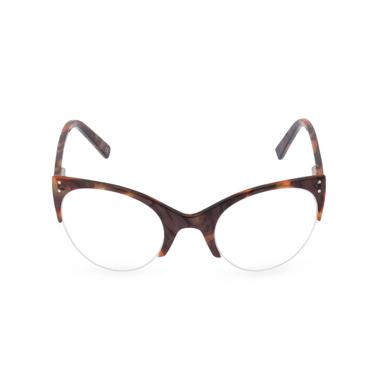 1950S Style Classic Upswept Cat Eye Ella Earth [Caramel Brown] Reading Strength, Or Glaze To Your Optical Prescription Sunglasses