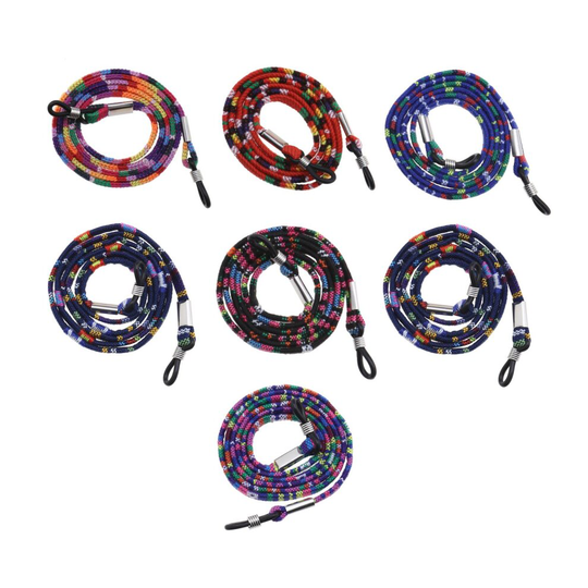 7PCS Glasses Holder Strap Non-Slip Spectacles Cord Colorful Eyeglasses Lanyard