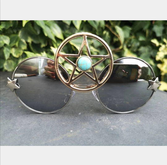 Third Eye Silver Sunglasses