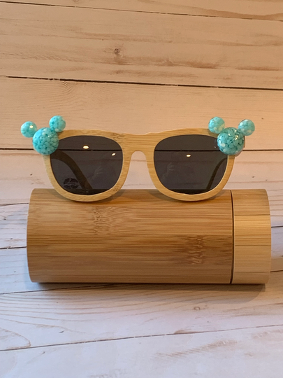 Mouse Ear Wood Sunglasses - Super Light Weight Perfect Gift For That Special Person