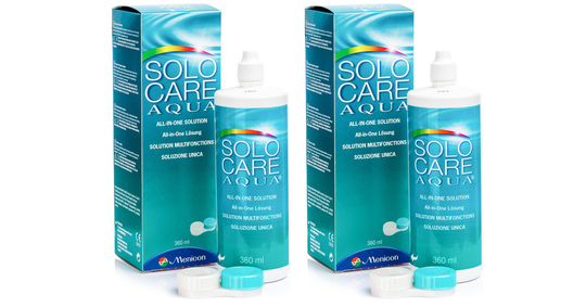 SOLOCARE AQUA 2 x 360 ml with cases