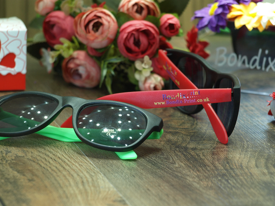 Personalised Sunglasses With Any Name Photo Logo Text