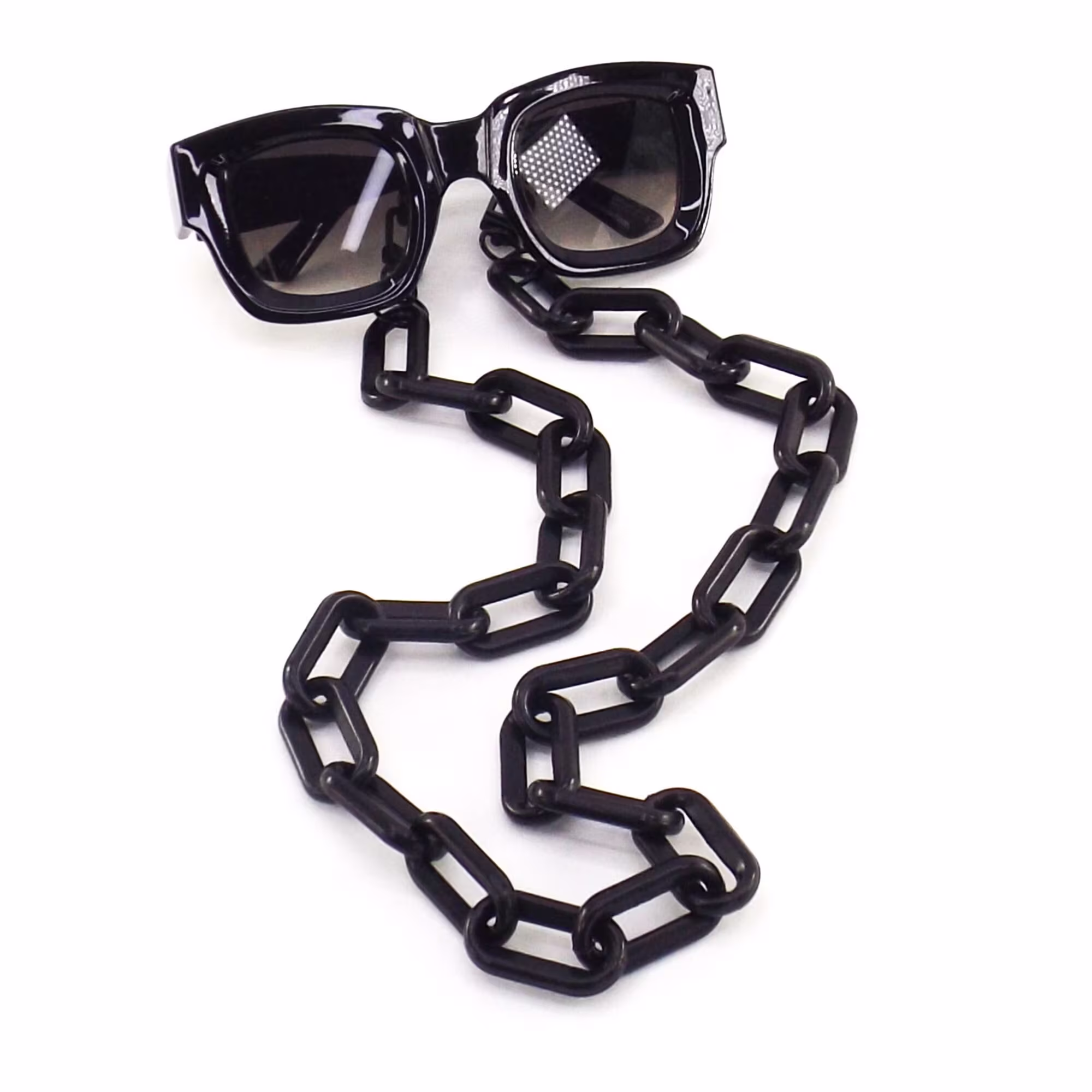 Chunky Acrylic Eyeglasses Chain Lanyard Colorful | Oversized Necklace For Glasses Sunglasses Holder Face Mask