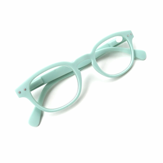 Mint Green 1.00 Readers, Reading Glasses, Cheaters Eyeglasses, Sewing Supply