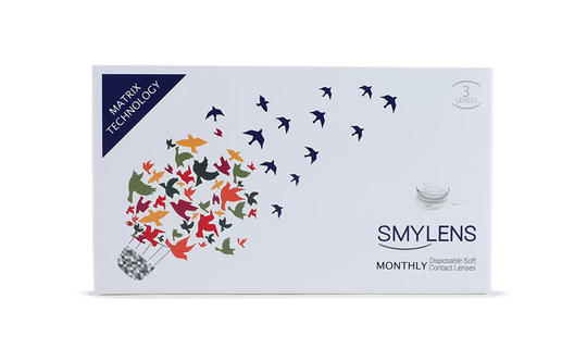 Smylens Monthly Disposable 3 Pack Contact Lenses