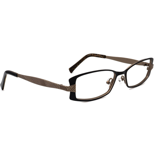 Jean Lafont Eyeglasses Claire 181 Brown Rectangular Metal Frame France 51-16 135