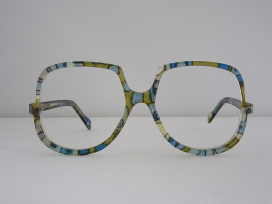 Actuell Women's Vintage Multicolored Eyeglass Frames Made in Germany New Old Stock