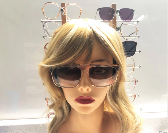 Vintage 1980's Women's Sunglasses Model Regatta Two Colors To Choose From Brown Or Taupe Size 58-14-140