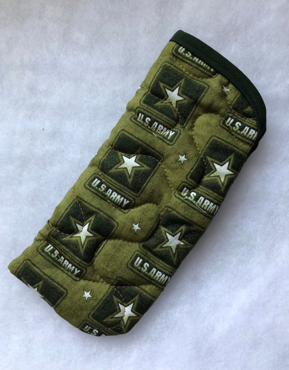 Quilted Sunglass/Eyeglass Case - U.s. Army Military