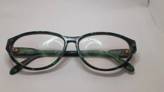 Rare Green Silouhette M1274 Oversize Eyeglasses