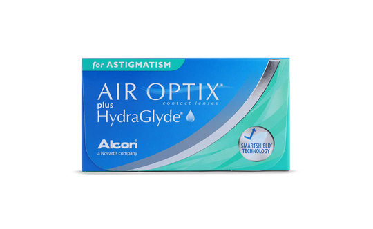 Air Optix Plus HydraGlyde for Astigmatism 3 pack Contact Lenses