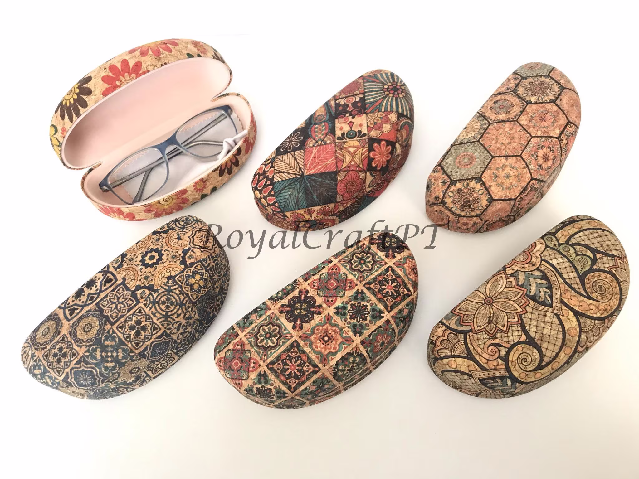 Glasses Case in Cork, Cork Sunglasses Case, Vegan Glasses Eyewear, Acessories, Reading