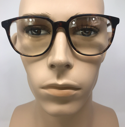 Vintage Boots Mens Eyeglasses Glasses Frame Brown Square Used Eyeglass Frames Retro