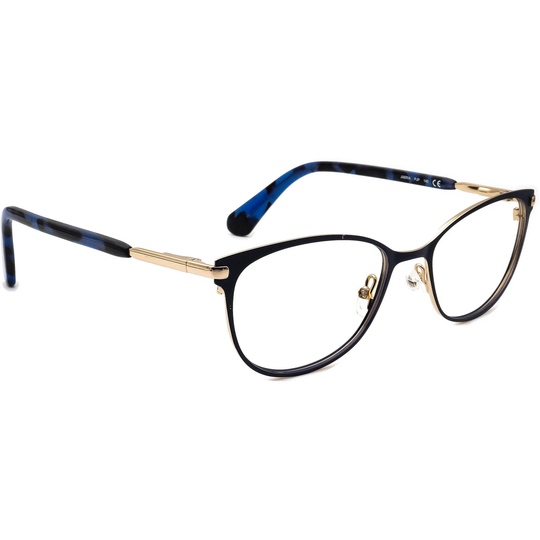 Kate Spade Women's Eyeglasses Jabria Pjp Blue On Gold B-Shape Frame 51[]17 140