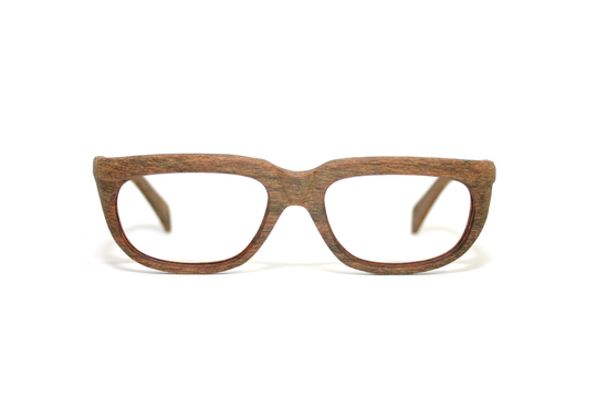 Neostyle 60's Eyeglasses Frame Eye Glasses Wood Look Faux Woodie Oval Medium 50-18-140 Free Shipping 1960's Pin Up Rockabilly