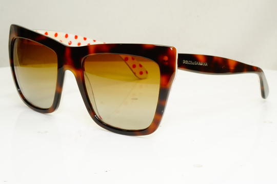 Authentic Dolce Gabbana Vintage Sunglasses Polka Dot Dg 4228 2872/T5 29907
