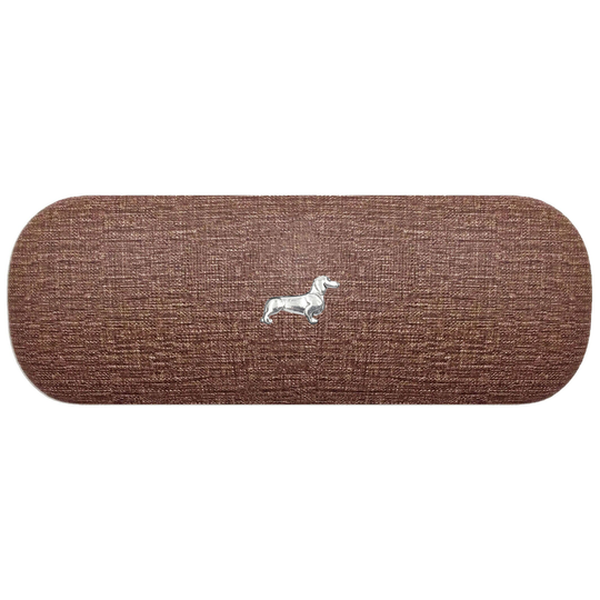 Dachshund Hard Glasses Case. Chihuahua Spectacle Weiner Dog Eyeglasses Miniature Pinscher Sunglasses Terrier Birthday Gift
