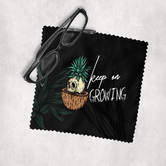 Halloween - Keep On Growing Microfiber Lens Cleaning Cloth For Eyeglasses, Cameras, Smartphones & All Screens