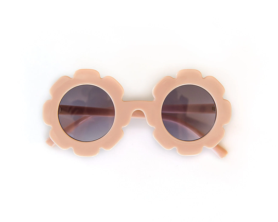 Kid's Flower Sunglasses Retro Baby Pink Sunnies Toddler Girl Frame Kid