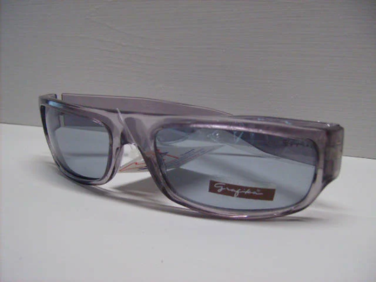 Italian Grafika Beautiful Lavender Designer 400 Uv Adult Sunglasses Plastic Frames #18