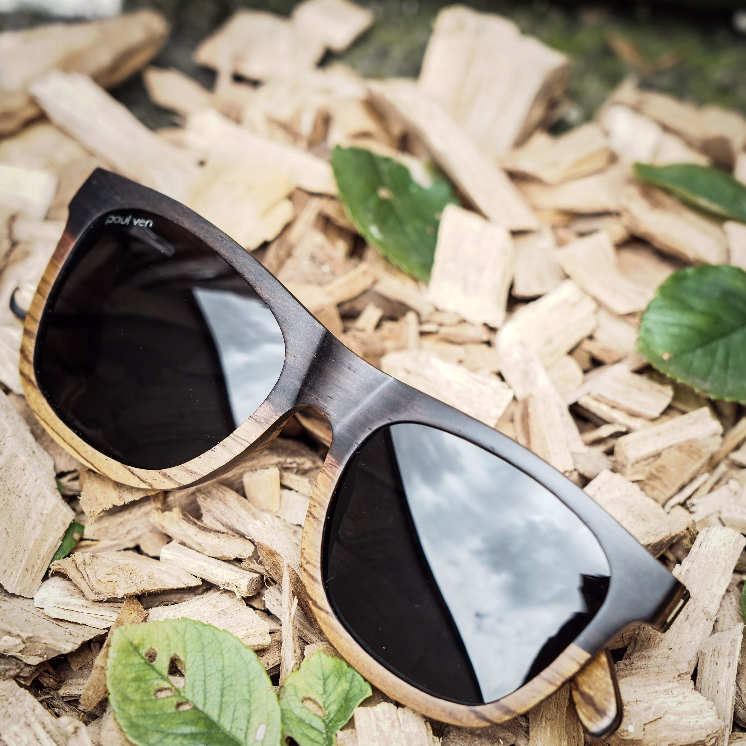 Wayfarer Wood Sunglasses. Ebony & Zebra Sunglasses By Paul Ven. Polarised Man Woman , Wooden Wayfarer Sunglasses, Personalised
